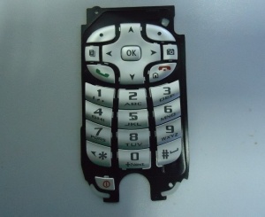 Silicone Keypads with Spray Laser